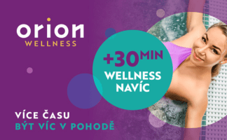 Užijte si o 30 minut wellness navíc po celý listopad!